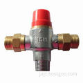 Constant temperature water, thermostatic mixing valve, chrome coating
